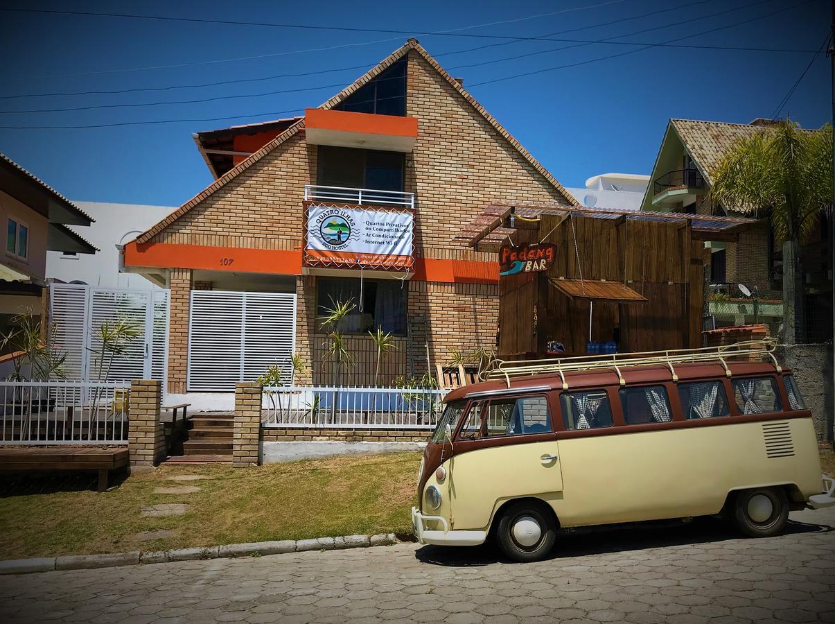 Quatro Ilhas Beach Hostel ボンビーニャス エクステリア 写真